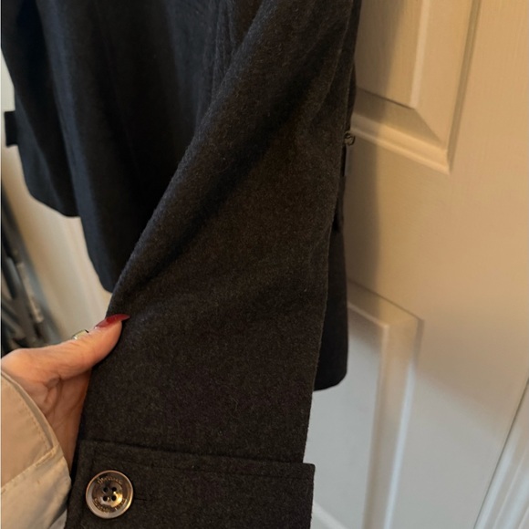 MICHAEL Michael Kors Charcoal Pea Coat - Picture 4 of 12